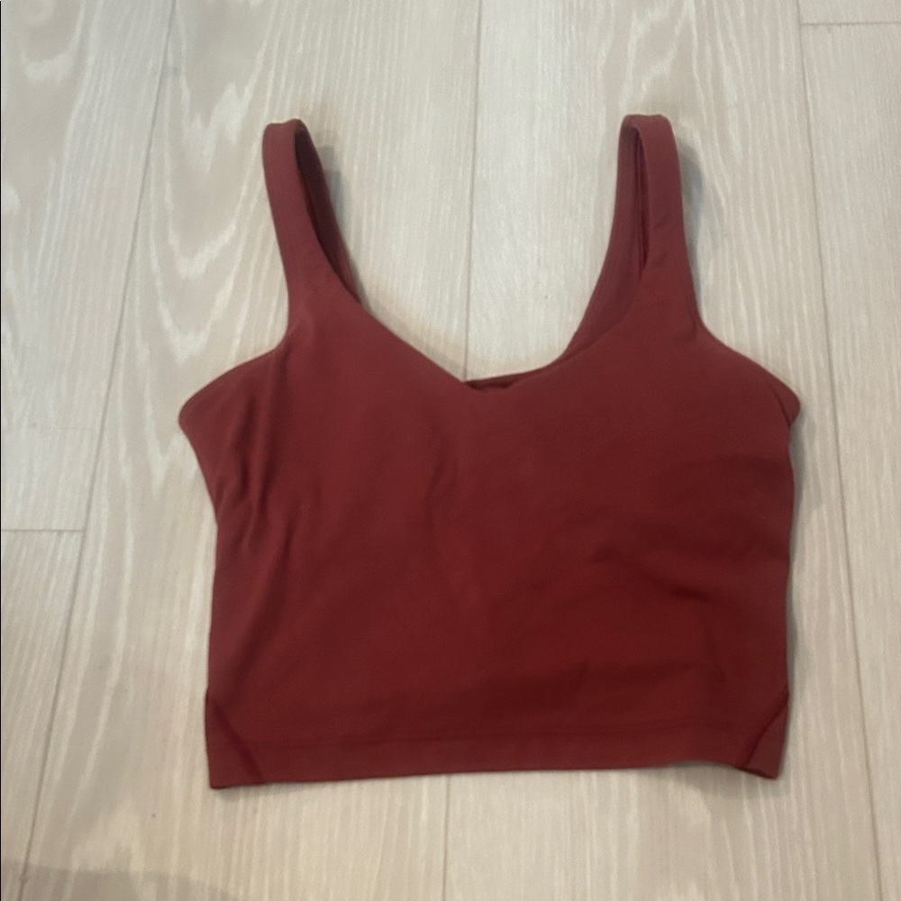 lululemon athletica Red Align Tank